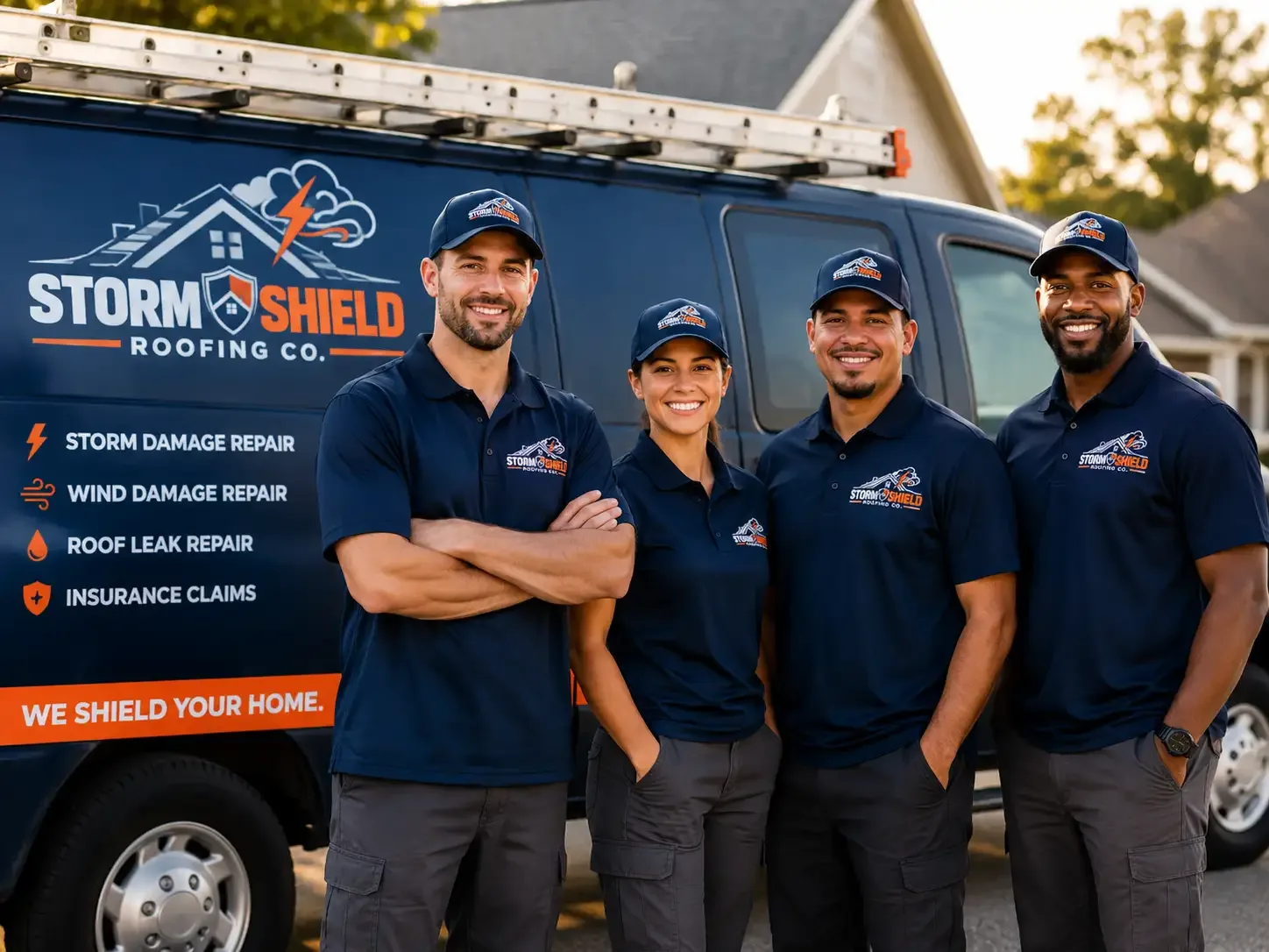 Storm Damage Roof Repair company in Crown, PA